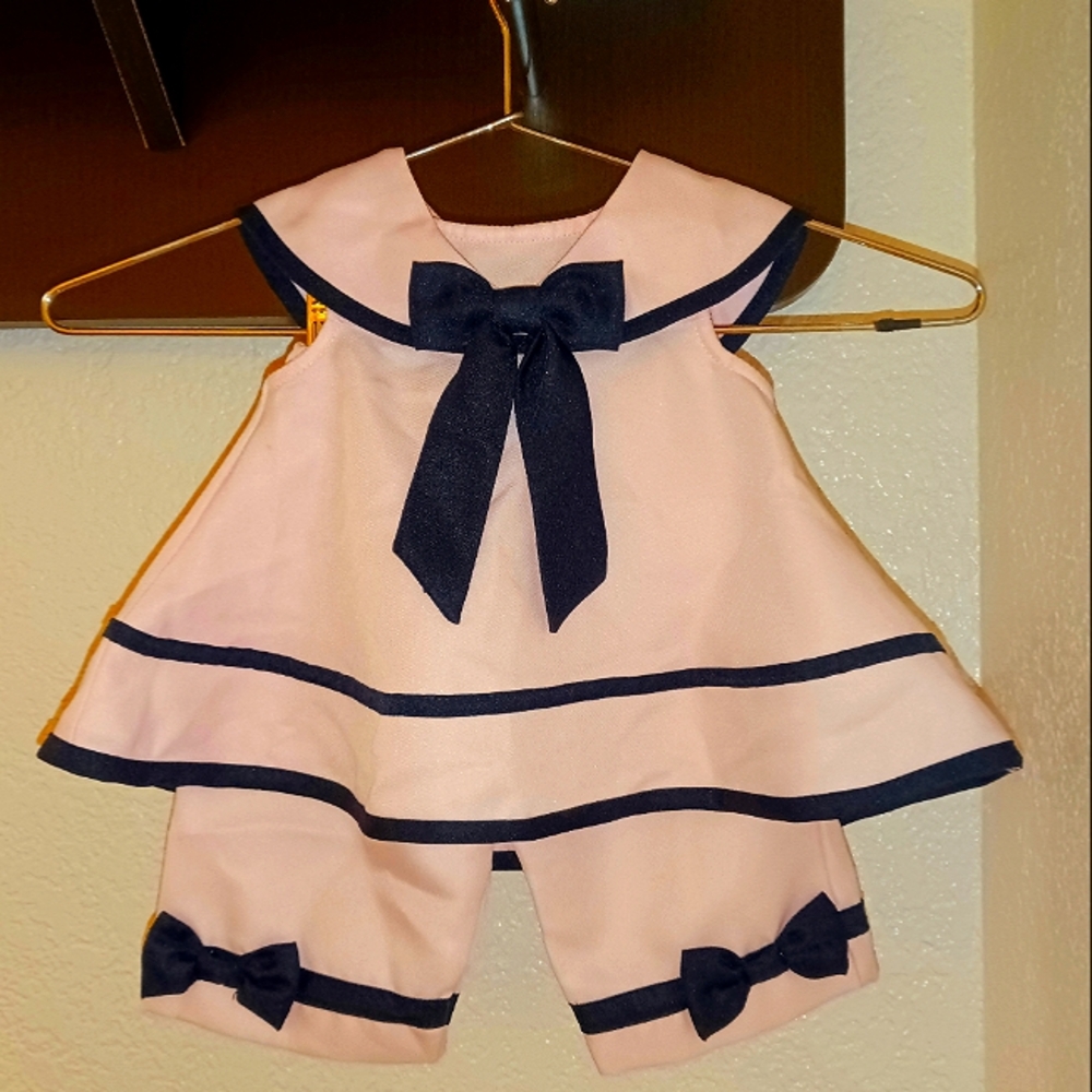 RARE EDITIONS 6M Pink Nautical Set